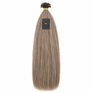 Кератинови кичури тъмно Русо 60 см. 200 гр.