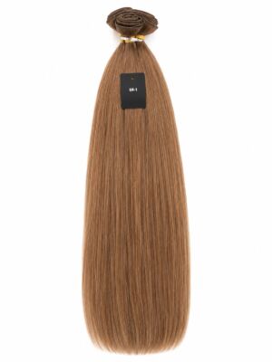 Коса на треса кестенява 6-1 60 см. 300 гр.