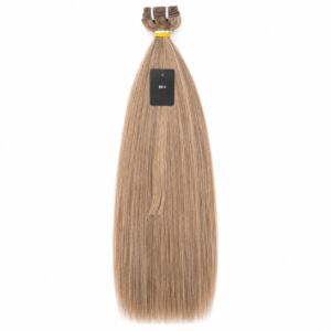 Коса на треса тъмно русо 8#-4. 60 см. 300 гр.