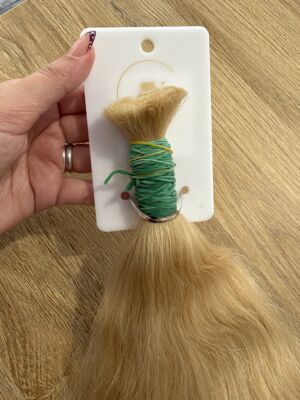 Славянска коса на сноп 65 см. 160 гр.