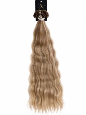 Славянска коса на кератинови кичури 55 см. 250 гр.